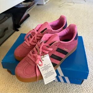 NWT Pink Adidas Gazelle Sneakers